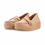 Beige Moccasin For Ladies WN4597 - View 5