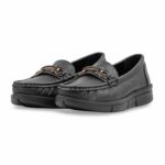 Black Moccasin For Women WN4598 - View 5