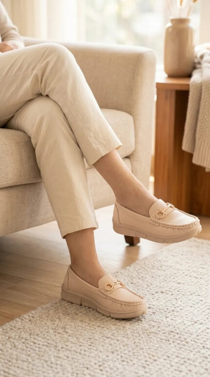 Fawn Moccasin For Women WN4598 - View 1