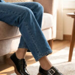 Black Moccasin For Women WN4599 - View 1