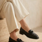 Black Moccasin For Women WN4604 - View 1