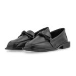 Black Moccasin For Women WN4604 - View 5