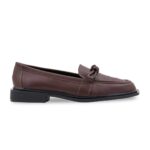 Brown Moccasin For Women WN4604 - View 4