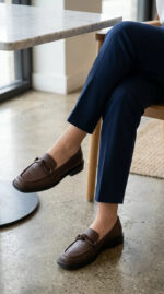 Brown Moccasin For Women WN4604 - View 3