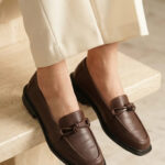 Brown Moccasin For Women WN4604 - View 1