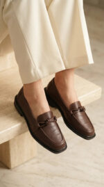 Brown Moccasin For Women WN4604 - View 1