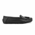 Black Moccasin For Women WN4606 - View 4
