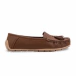 Brown Moccasin For Women WN4606 - View 4
