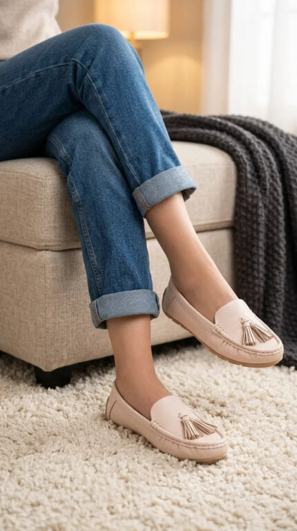 Fawn Moccasin For Women WN4606 - View 2