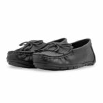 Black Moccasin For Women WN4607 - View 5