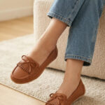 Tan Moccasin For Women WN4607 - View 1