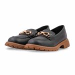 Black Moccasin For Ladies WN4617 - View 5