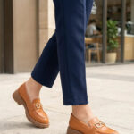Tan Moccasin For Ladies WN4617 - View 1