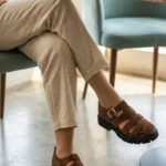 Mustard Moccasin For Women WN4624 - View 1