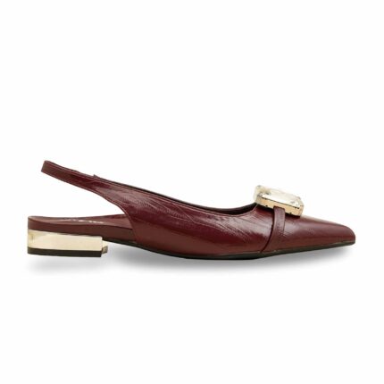 Maroon Back Open WN5439 - View 2