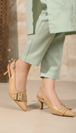 Beige Back Open For Ladies WN5440 - View 1