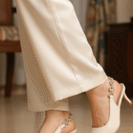 Beige Back Open For Women WN5451 - View 1