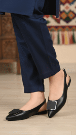 Black Back Open For Ladies WN5461 - View 1