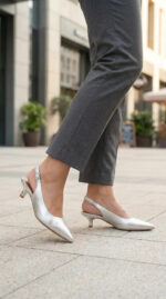 Silver Back Open For Ladies WN5528 - View 1