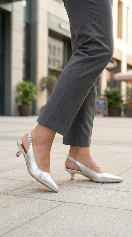 Silver Back Open For Ladies WN5528 - View 1
