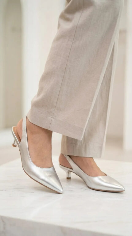 Silver Back Open For Ladies WN5528 - View 2