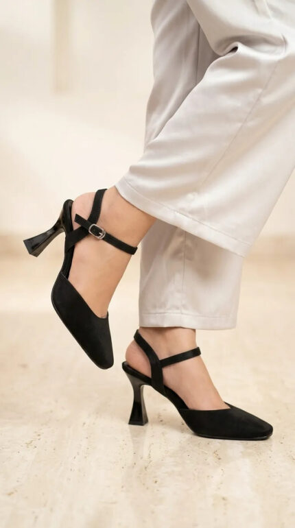 Black Back Open For Ladies WN5539 - View 2
