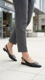 Black Back Open For Ladies WN5544 - View 2