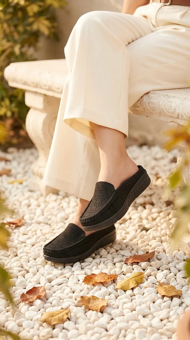 WN555101_1.jpg Black Back Open For Women WN5551 - View 1
