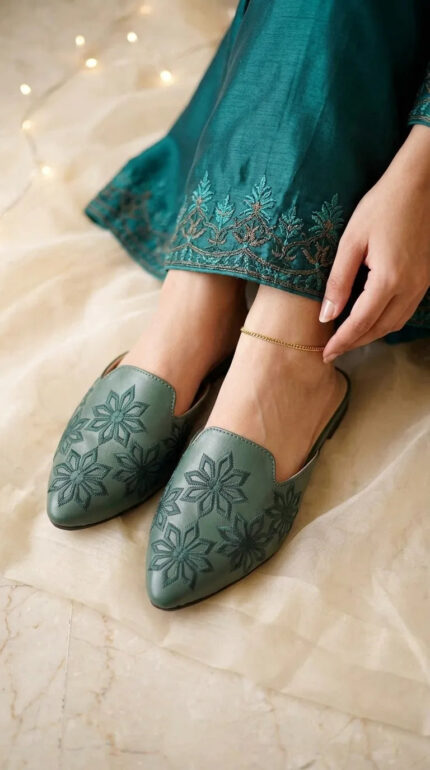 Green Back Open For Women WN5574 - View 1