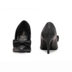 Black Court Shoes WN7402 - View 3