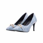 Blue Court Shoes For Women WN7426 - View 3