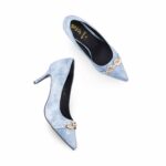 Blue Court Shoes For Women WN7426 - View 5