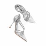 Silver Court Shoes WN7442 - View 5
