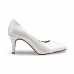 Silver Court Shoes WN7483 - View 2