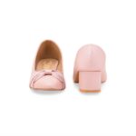 Pink Court Shoes For Ladies WN7493 - View 4