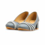Grey Court Shoes For Women WN7494 - View 3