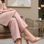 Pink Court Shoes For Women WN7503 - View 1