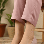 Peach Court Shoes WN7507 - View 1