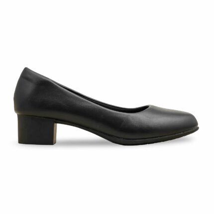 Black Court Shoes For Women WN7509 - View 2