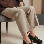 Black Court Shoes For Ladies WN7511 - View 1