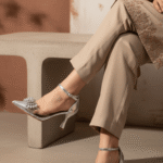 Silver Women Court Shoes WN7521 - View 1