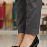 Black Court Shoes For Women WN7527 - View 1