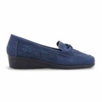 Navy Moccasin For Ladies WN7567 - View 4