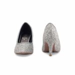 Green Winter Court Shoes For Women WN7576 - View 3