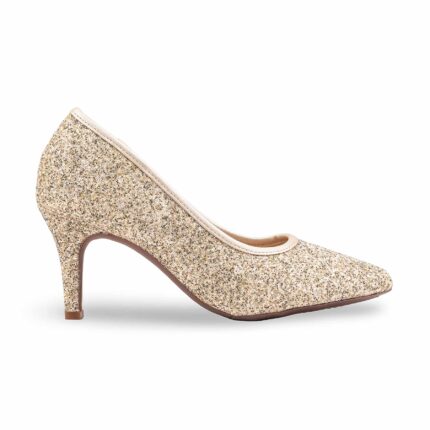 Golden Winter Court Shoes For Women WN7576 - View 2