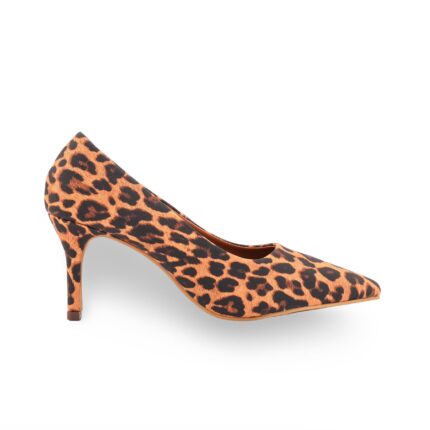 Brown Court Shoes For Women WN7577 - View 2