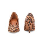 Brown Court Shoes For Women WN7577 - View 4