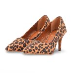 Brown Court Shoes For Women WN7577 - View 3
