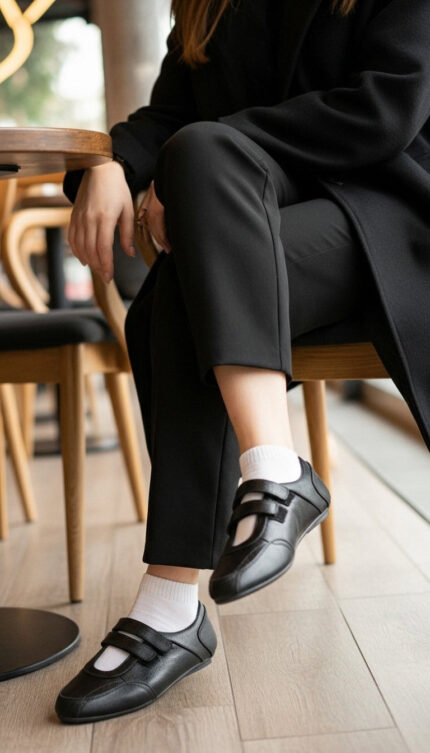 Black Pumps For Women WN1227 - View 2